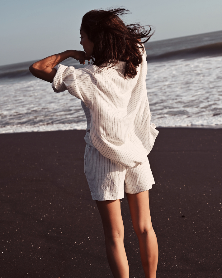 Robyn Shorts (Pinstripe)
