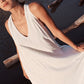 Emelia Midi Dress - Pinstripe