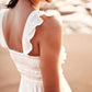 Renee Ruffled Midi Dress